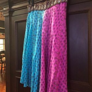 Mix color size L skirt